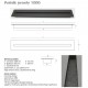 Palnik 1000 mm do biokominek
