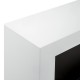 Biokominek S-Line 3D biały 120cm BOX