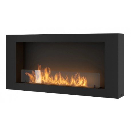 Biokominek Murall 120cm czarny wiszący bezpieczny palnik