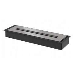 Biokominek wkład do zabudowy 500 mm czarny