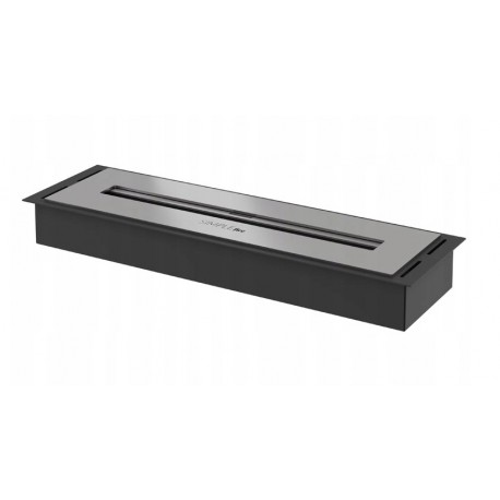 Biokominek wkład do zabudowy 500 mm czarny